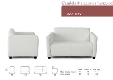 Collection Nax fauteuils de Candela