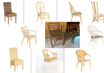 toute une collection de chaise bois noble Exportjunk